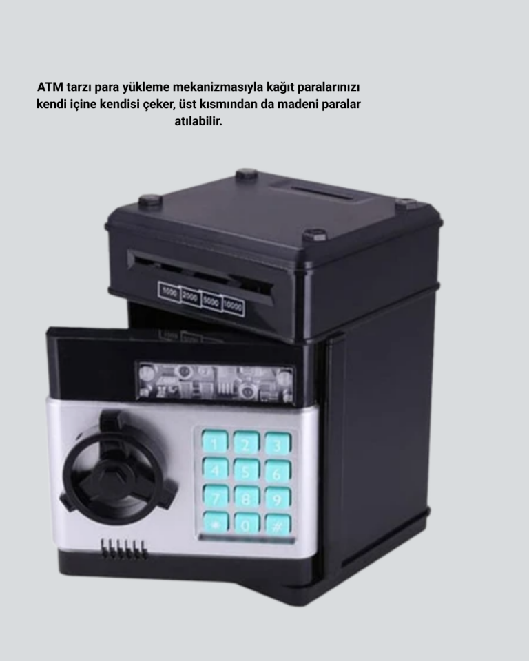 SAM53 NUMBER BANK SİYAH - Lisinya