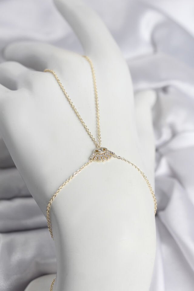 Pirinç Gold Renk Göz Model Kadın Şahmeran - Lisinya