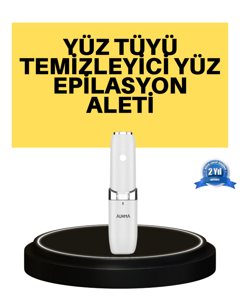 Taşınabilir Yüz Epilatörü Pürüzsüz ve Konforlu Epilasyon - Lisinya