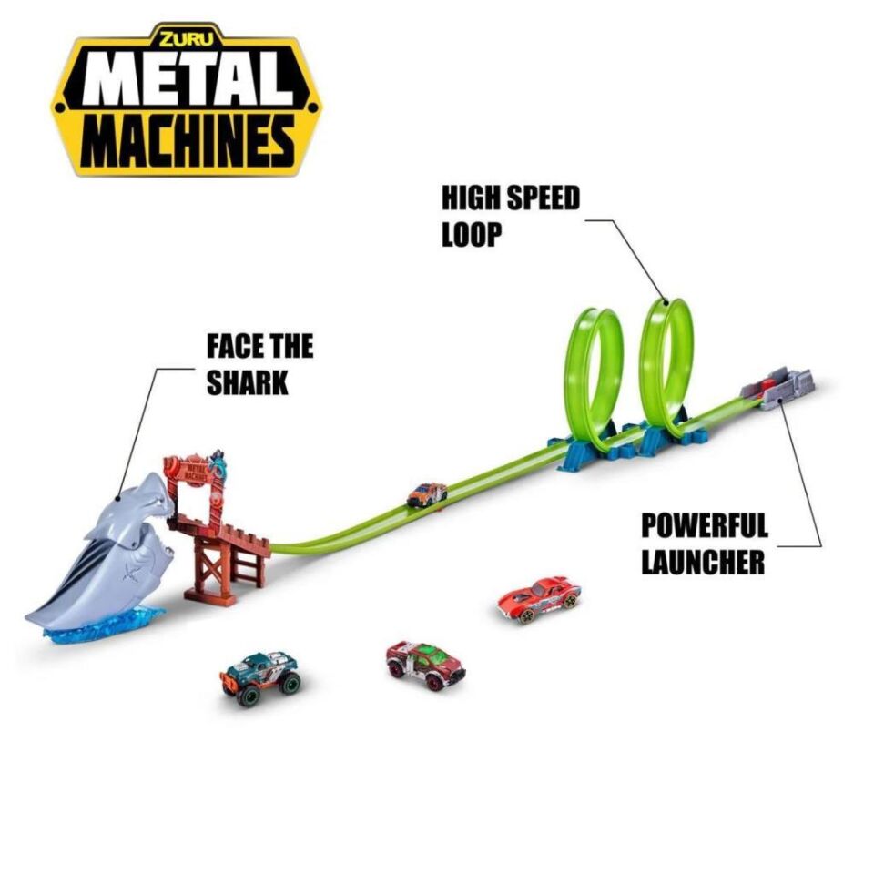 MEA04000-6760 - ZURU METAL MACHİNES SHARK OYUN SETİ (Lisinya)