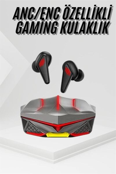 Profesyonel TWS Işıklı Kablosuz Bluetooth Kulaklık Oyuncu Kulaklığı - Lisinya