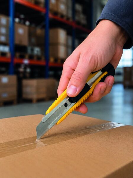 Metal Gövdeli 5’li Falçata Seti Profesyonel Maket Bıçağı Karton Koli  Kesici