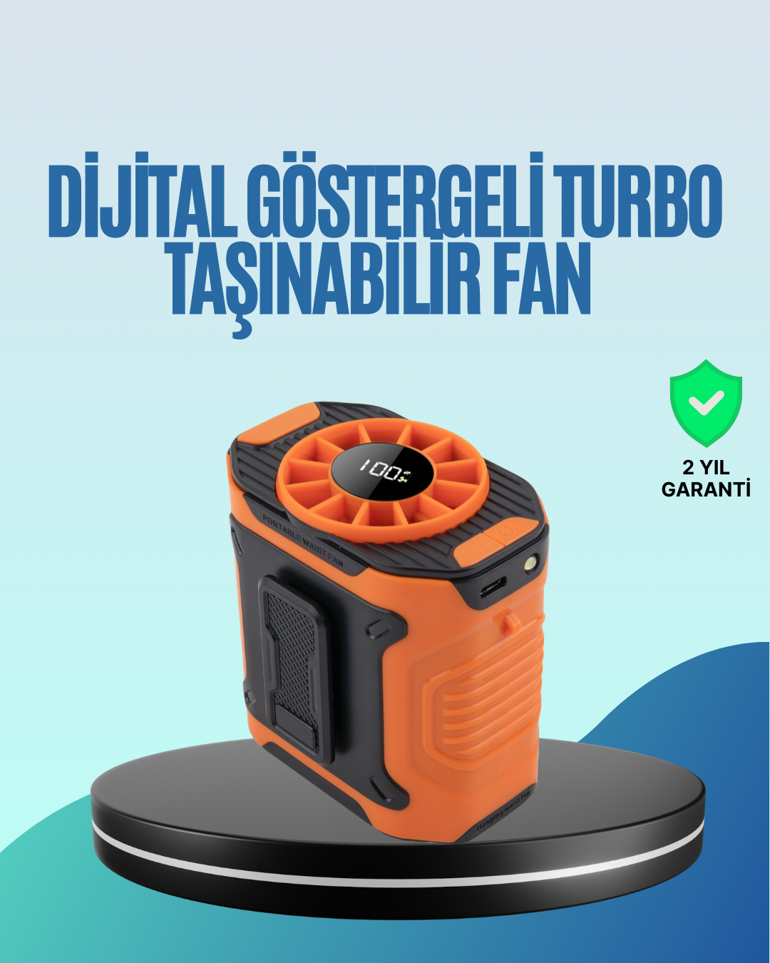Taşınabilir Çok Fonksiyonlu Soğutma Fanı - Lisinya