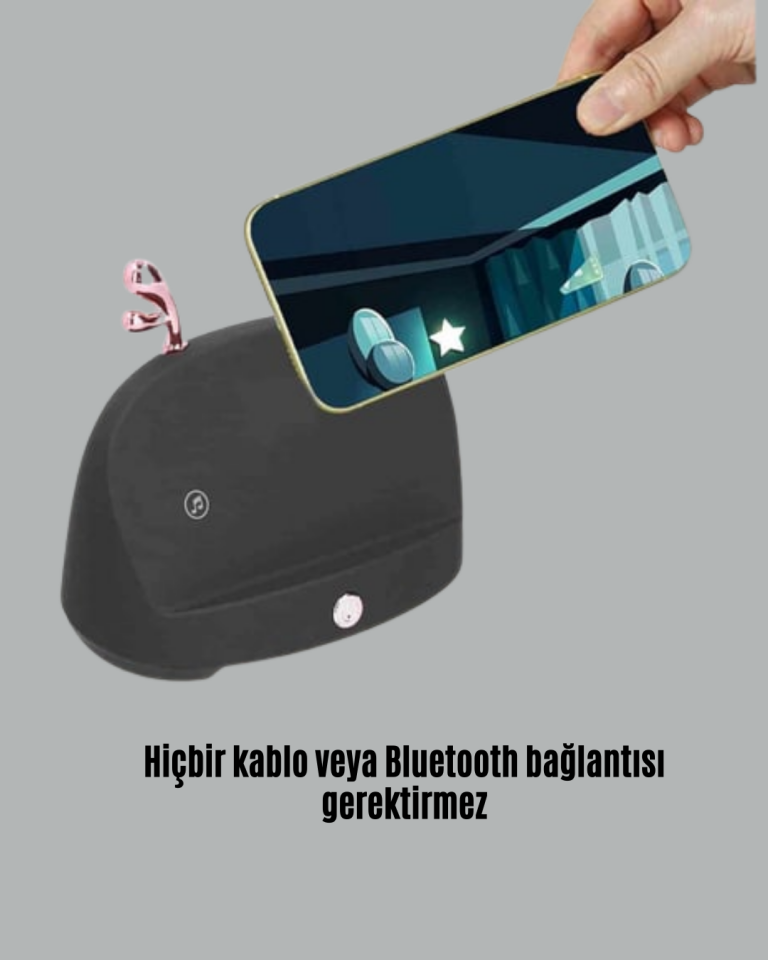 YamanHobi Bluetoothsuz Telefon Tutucu Hoparlör 750 mAh