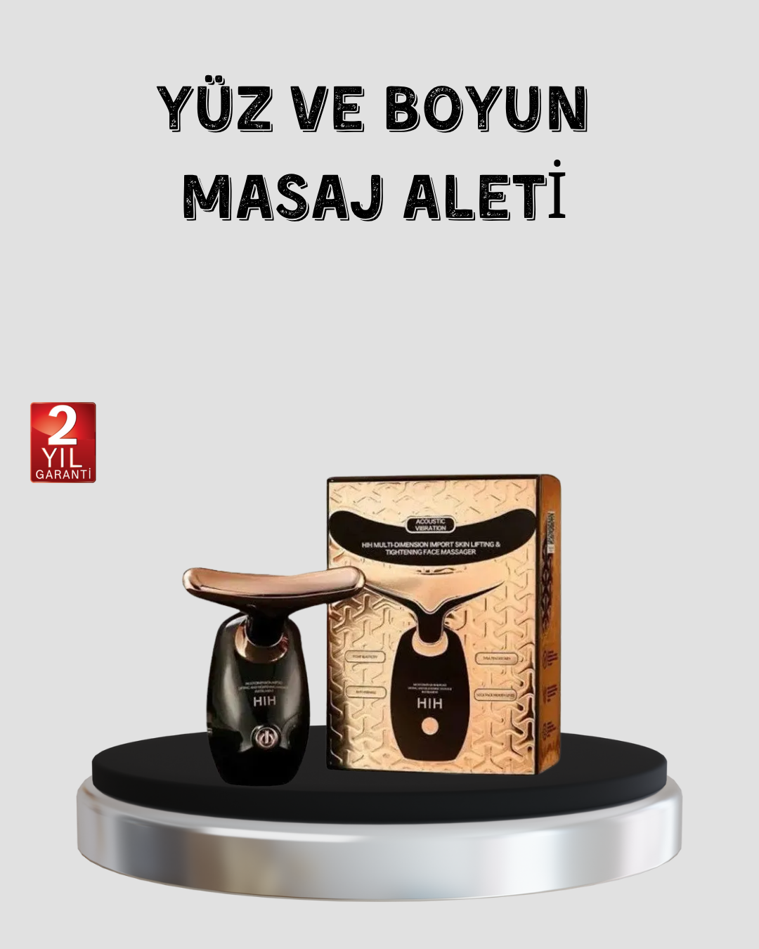 Titreşimli Cilt Gençleştirme Cihazı Yüz ve Boyun Sıkılaştırıcı - Lisinya