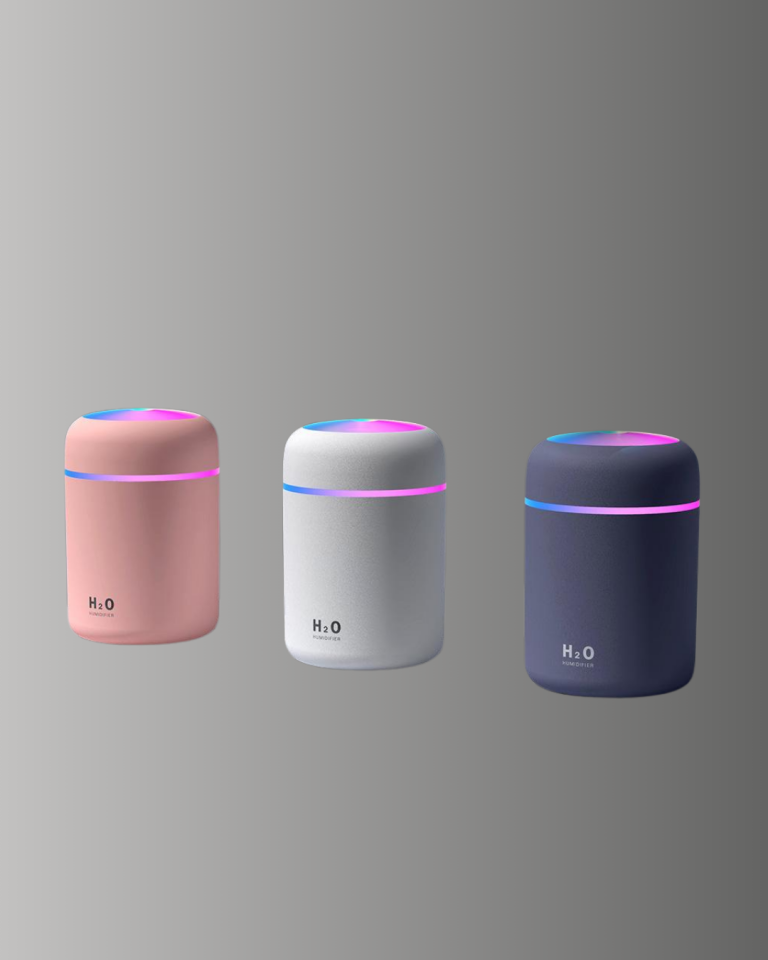 USB Girişli Taşınabilir Mini Nemlendirici 300ml Su Hazneli - Lisinya