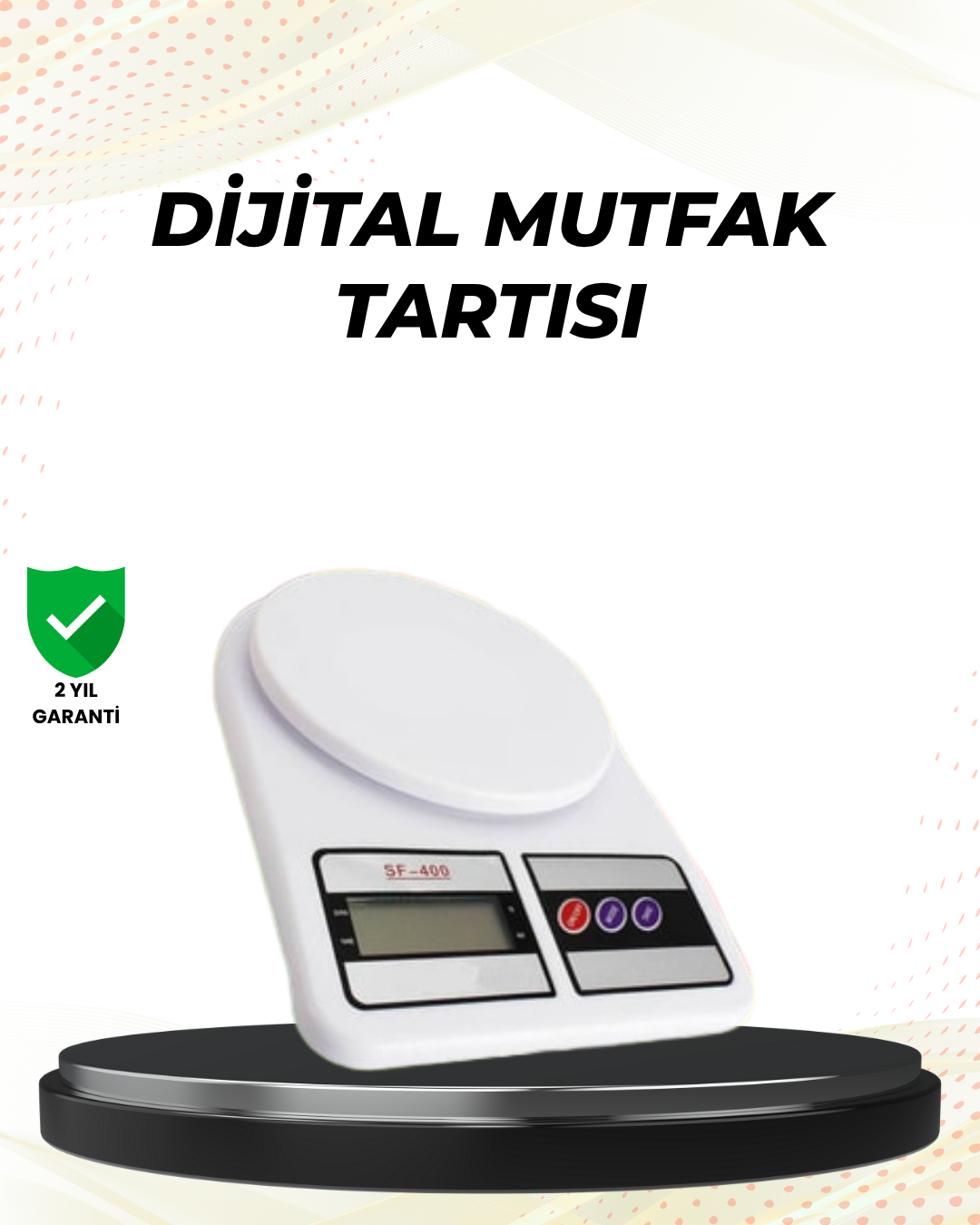 Taşınabilir Dijital Terazi – Çift Ölçü Birimi Destekli - Lisinya