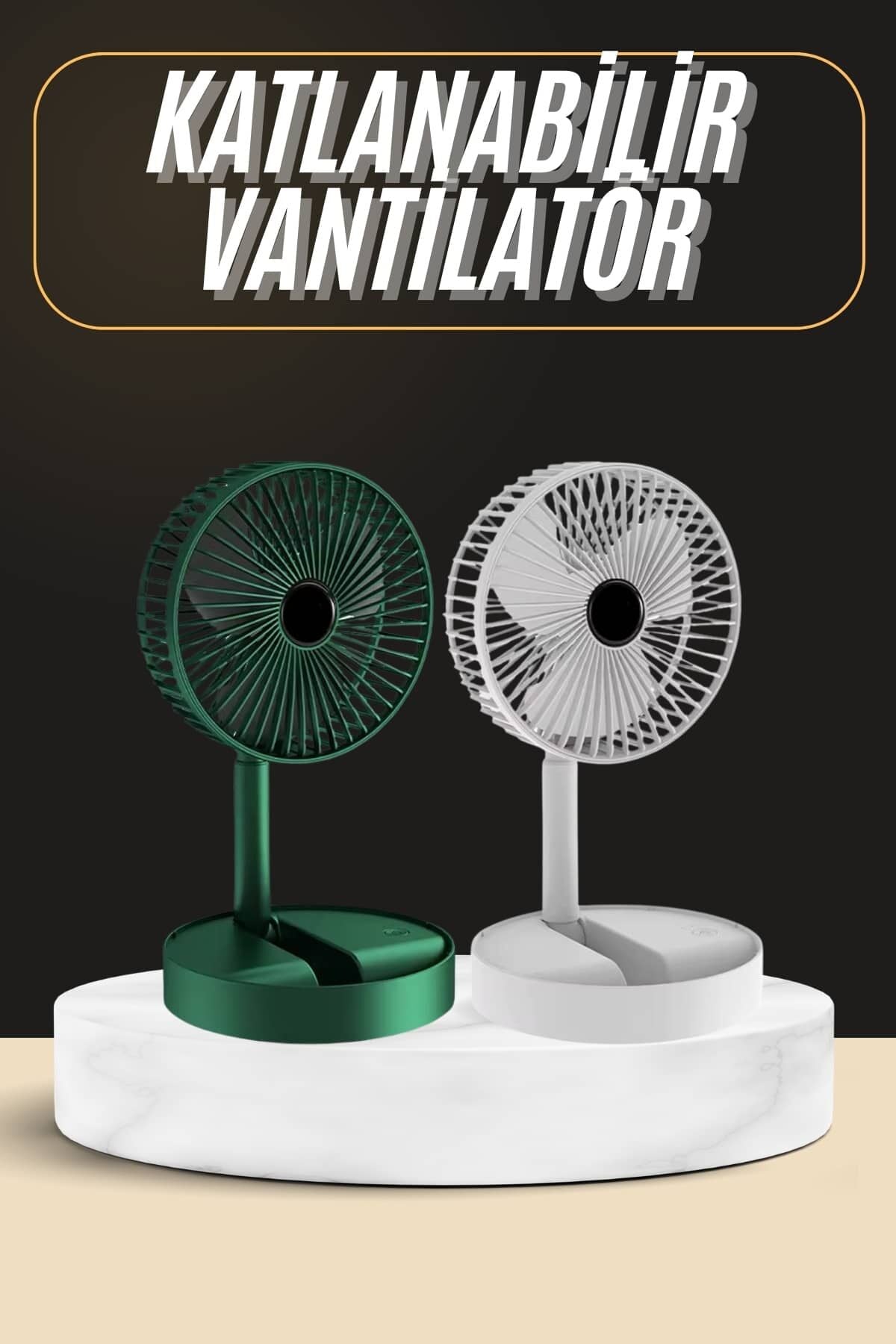 Katlanabilir Usb Şarjlı Masaüstü Soğutucu Mini Fan Telefon Tutucu - Lisinya