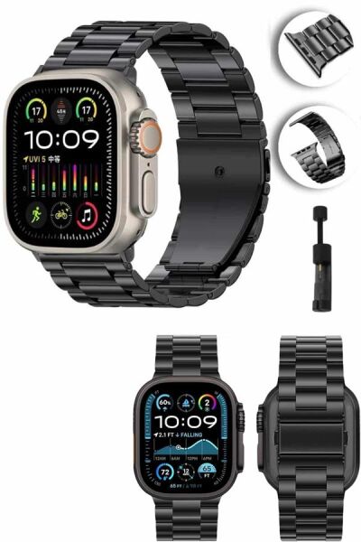 Akıllı Saat Arama Konuşma GPS ve NFC Özelliği 3 Kordonlu Amoled Ekran - Lisinya
