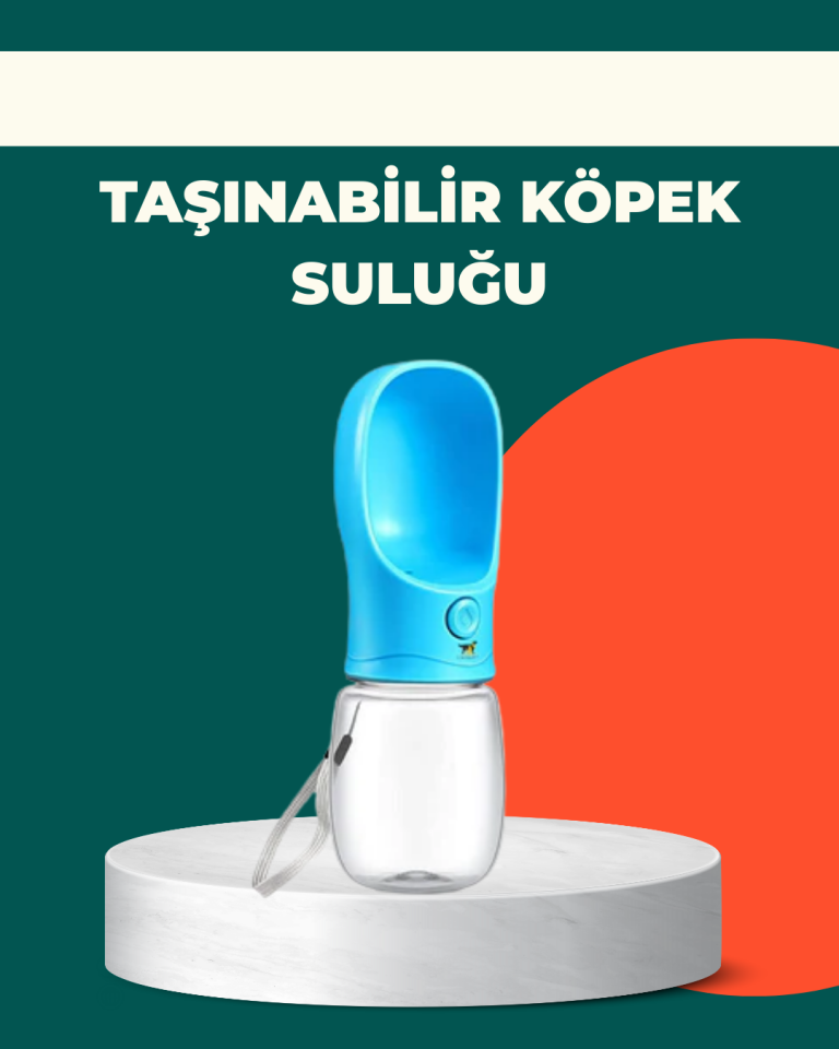 Sızdırma Önleyici Silikon Halkalı Pet Su Dispenseri Gezi Seyahat İçin - Lisinya