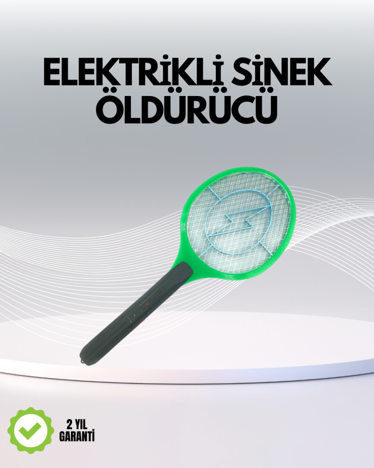 Taşınabilir Elektronik Sinek Kovucu | Balkon, Bahçe ve Kamp İçin İdeal - Lisinya