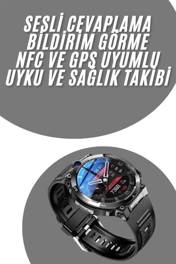 Yeni Model Sesli Asistan Bildirim Görme Bluetooth Bağlantılı Müzik Dinleme