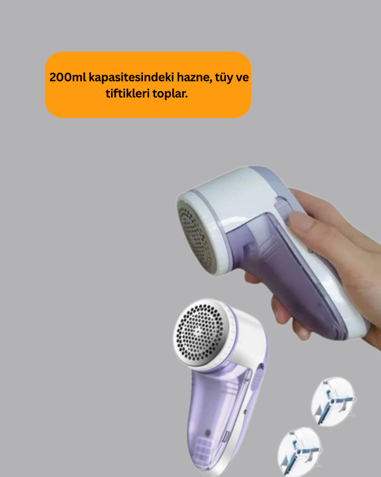 Kompakt Giysi Temizleme Cihazı – Tek Tuşla Kullanım - Lisinya