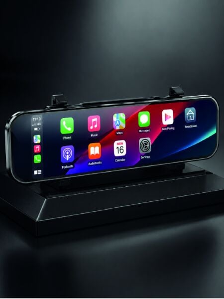 Ayna Carplay Dokunmatik Araç Multimedya Ekranı Ön Arka Kameralı
