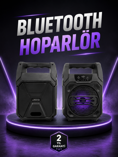 6.5 İnç Kablosuz Hoparlör Bluetooth Bağlantılı Yüksek Ses - Lisinya