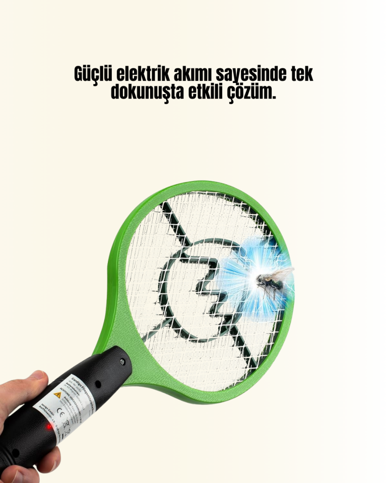 Böcek Önleyici Elektronik Sinek Öldürücü | Üç Katmanlı Güvenlik Izgarası - Lisinya