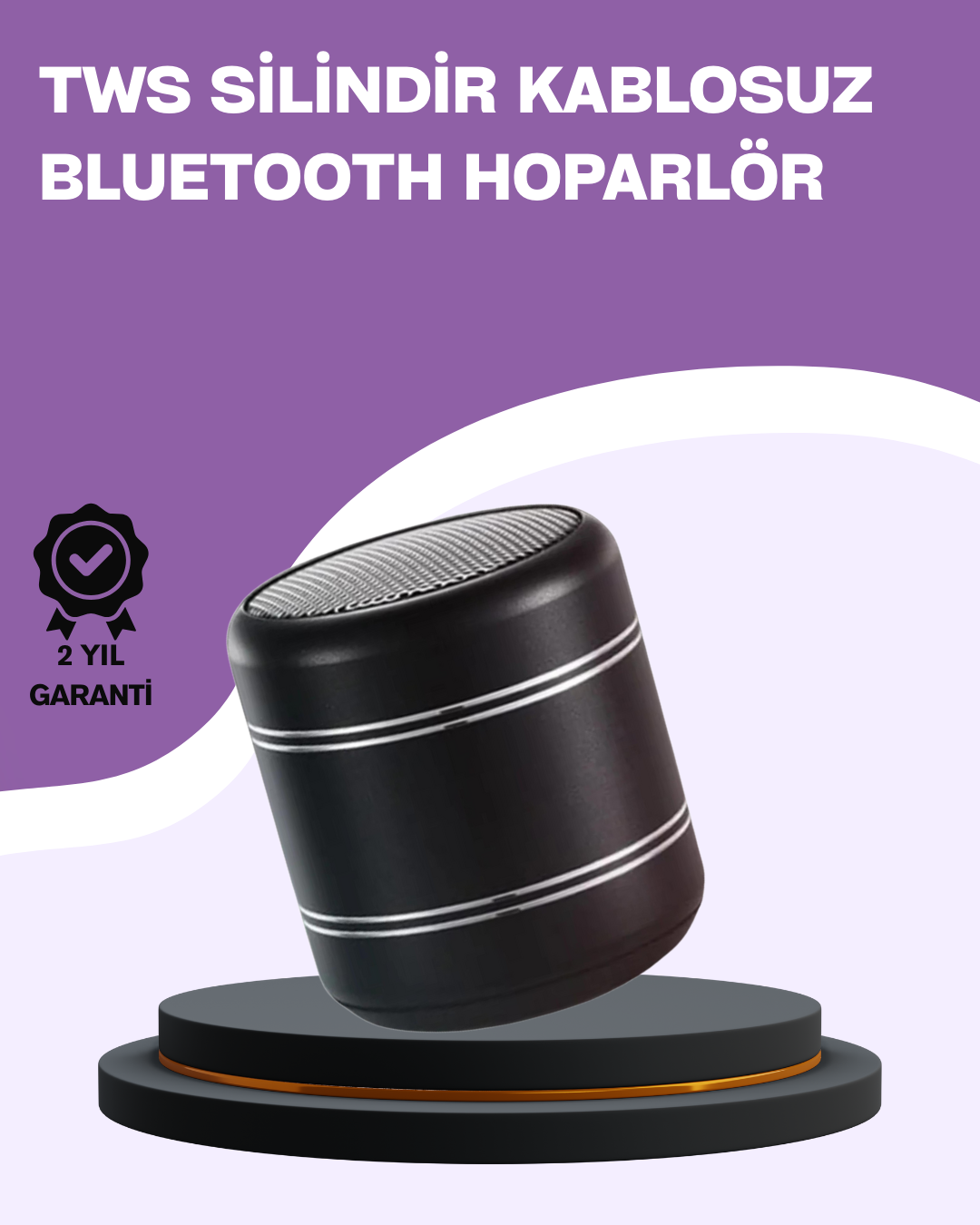 YamanHobi Mini Alüminyum TWS Bluetooth Hoparlör 4W 400 mAh