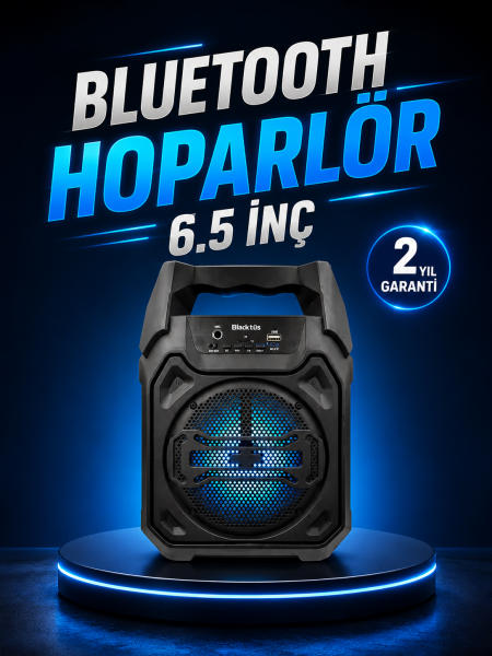 Taşınabilir Şarjlı Hoparlör – Bluetooth, TWS ve Uzun Pil Ömrü - Lisinya