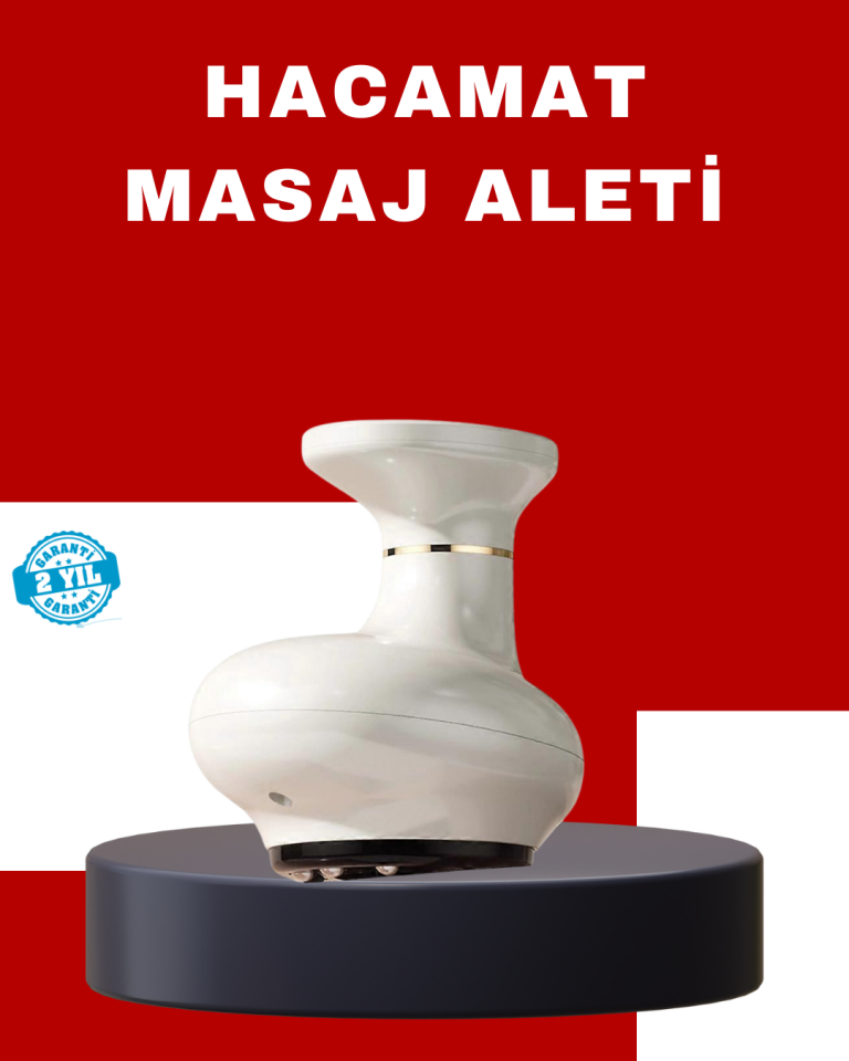 Taşınabilir Şarjlı Masaj Cihazı Kupa Terapisi Sıcak Masaj - Lisinya