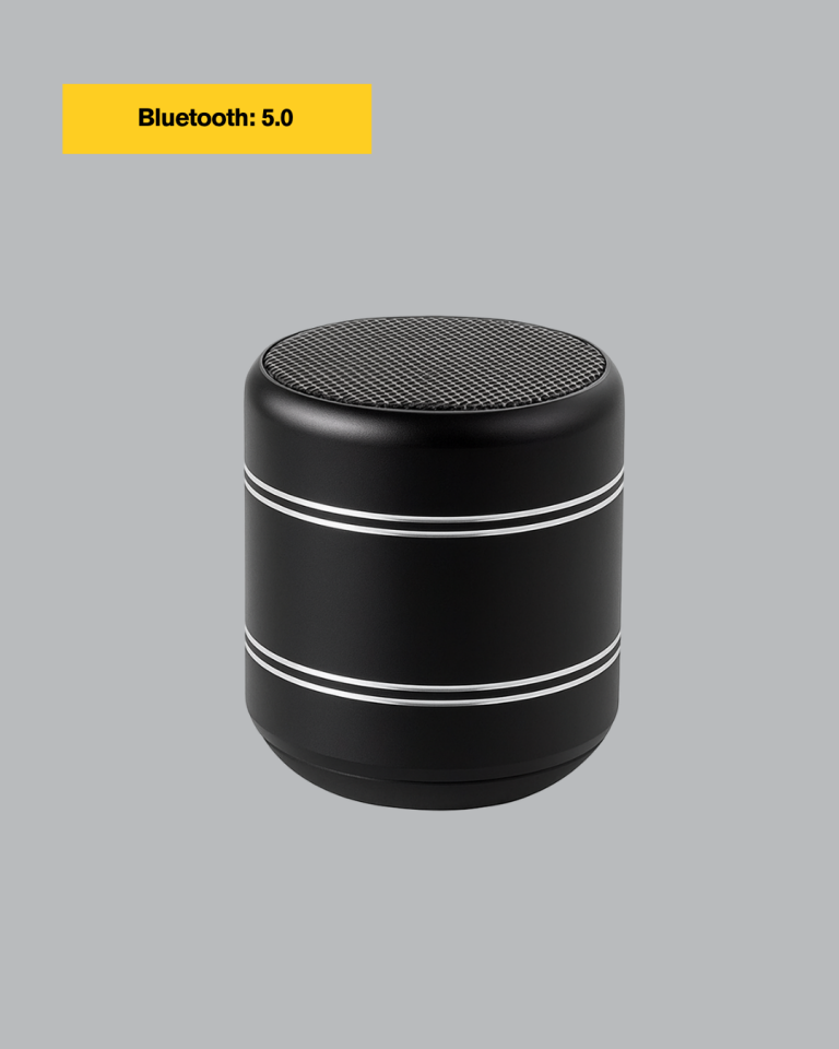 Kompakt Silindir Metal Bluetooth Hoparlör 400 mAh Uzun Pil TWS Destekli - Lisinya