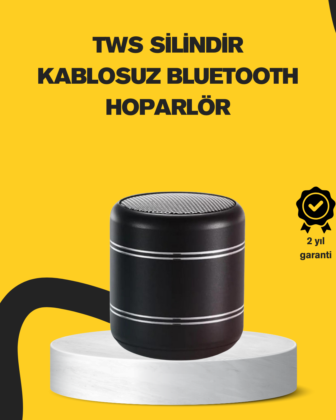 YamanHobi Mini Metal TWS Bluetooth Hoparlör 4W