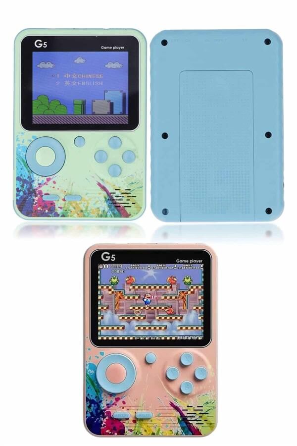 3.5 İnç Klasik Retro LCD Ekran 500 Oyunlu Oyun Konsolu Taşınabilir - Lisinya