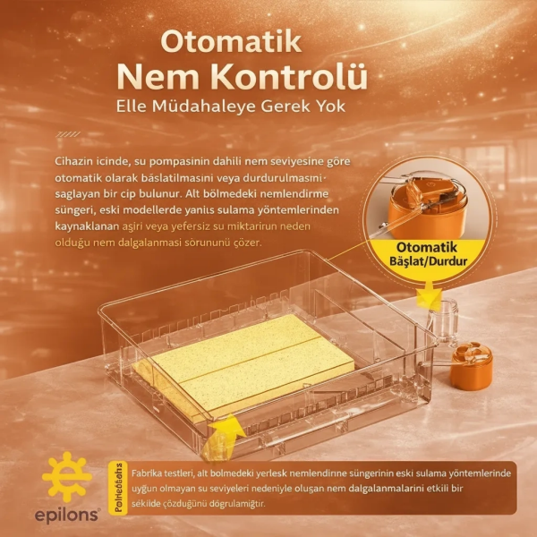 FX100 Tam Otomatik Kuluçka Makinesi – 100 Yumurta Kapasiteli | Yeni Nesil Havalandırma | Otomatik Motorlu Su Alma Sistemi | Dijital Isı ve Nem Kontrolü ( Lisinya )