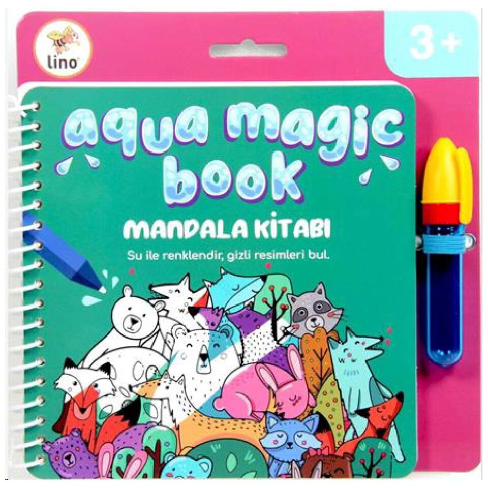 Aqua Magic Book Eğlenelim Mandala(sihirli Boyama Kitabı)