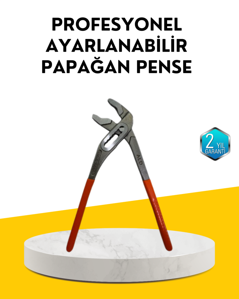 Profesyonel Ayarlı Pense Kurbağacık Ağzı Geniş Açılım - Lisinya
