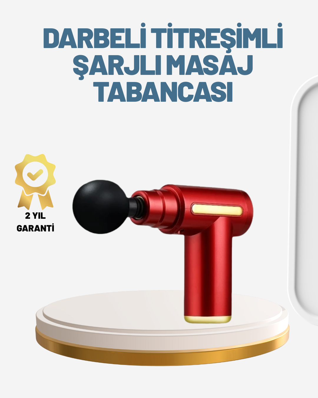 Elektrikli Masaj Tabancası Sessiz Çalışma ve Derin Doku Masajı - Lisinya