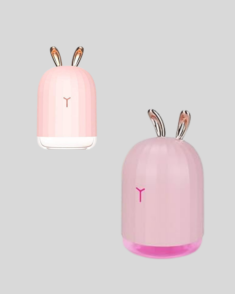 USB Bağlantılı Sessiz Çalışan LED Işıklı Nemlendirici Difüzör 200 ml