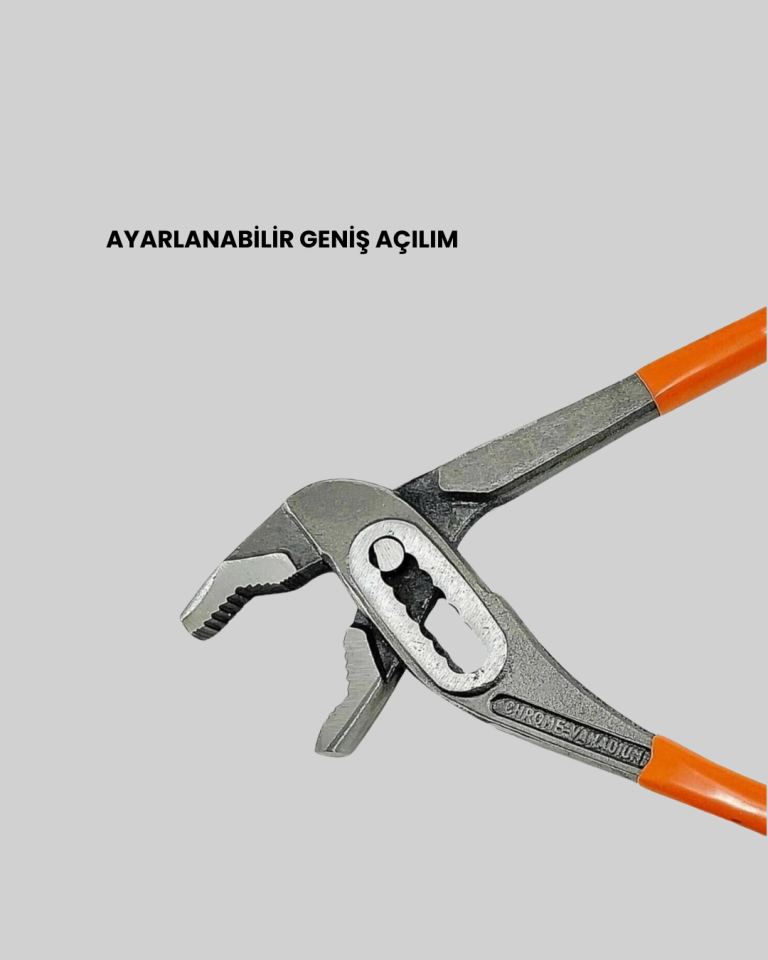 Çelik Alaşımlı Ayarlı Papağan Pense Yalıtımlı Sap - Lisinya