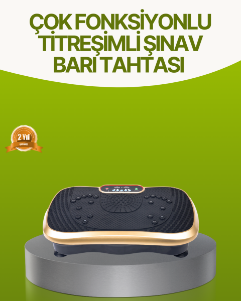 Titreşimli Egzersiz Platformu Evde Fitness ve Kas Güçlendirme - Lisinya