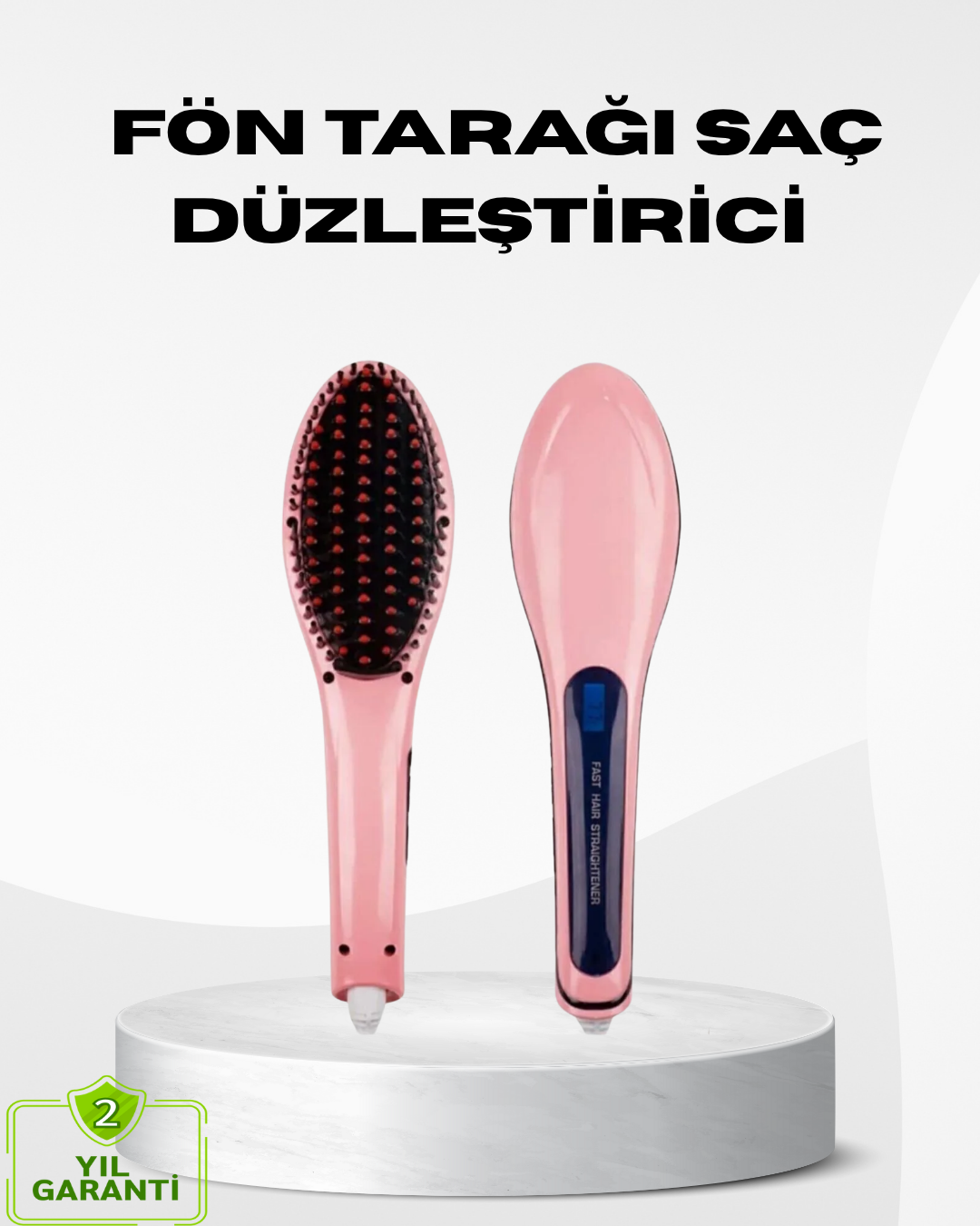 Seramik Plakalı Saç Düzleştirici Hızlı Isınan 5 Kademe Isı Ayarlı - Lisinya