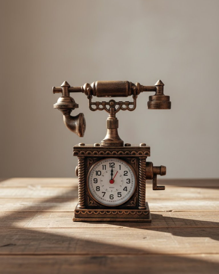 Minimal Tasarımlı Masa Saati Alarm Özellikli Şık Model - Lisinya