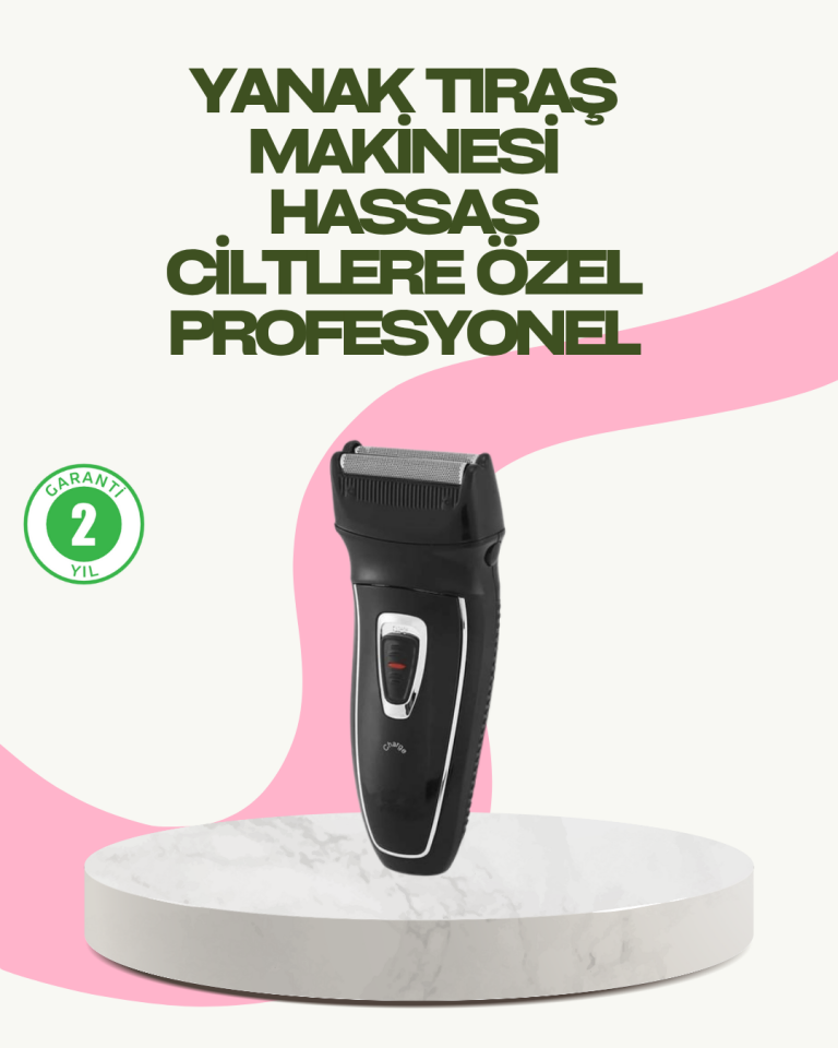Darbelere Dayanıklı Kablosuz Erkek Tıraş Aleti - Lisinya
