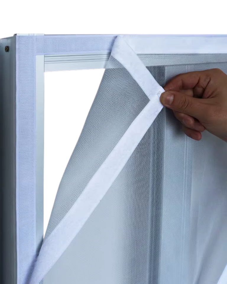 Pencere Sineklik Tülü 100x150 CM Çift Taraflı Bant Hediyeli Kesilebilir Tül Sineklik Seti - Lisinya