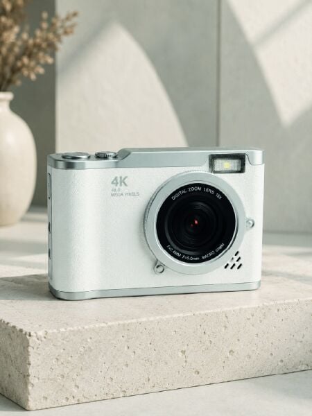 Dijital Kamera 4K Video 48 MP Fotoğraf Çekim Özellikli