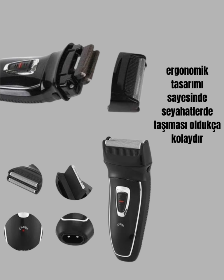 Çift Başlıklı Taşınabilir Tıraş Cihazı - Lisinya