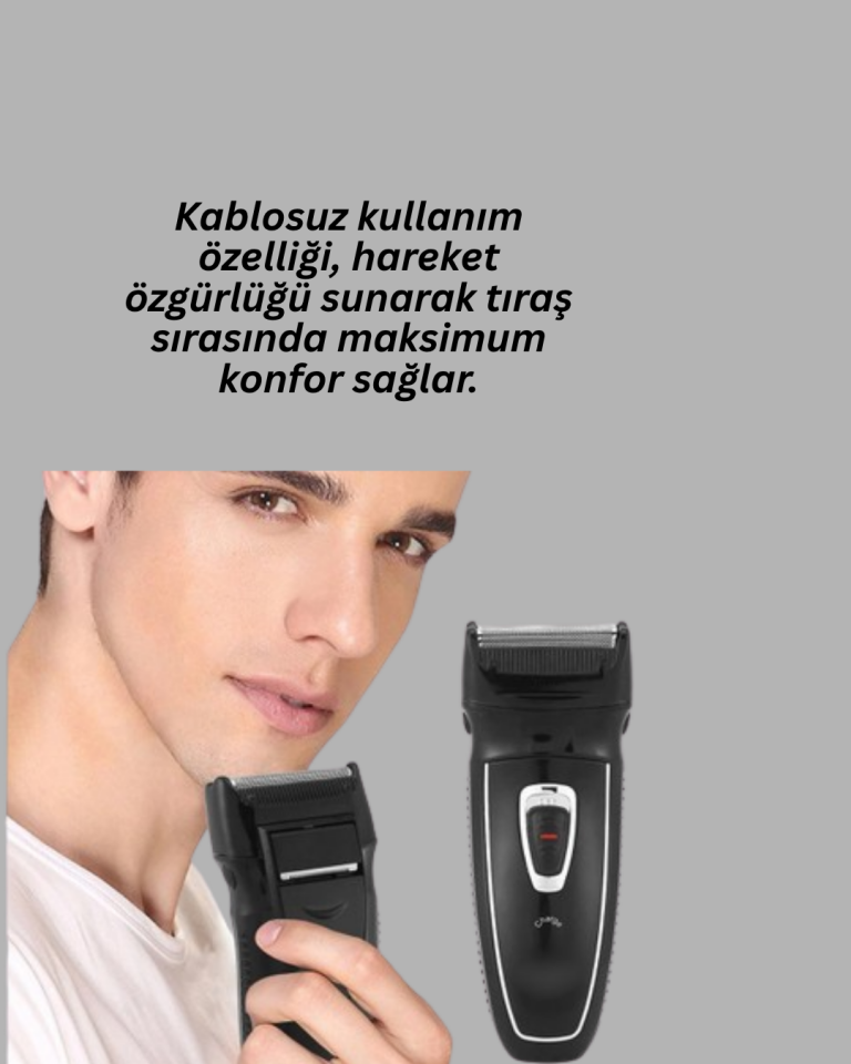 Çift Başlıklı Taşınabilir Tıraş Cihazı - Lisinya