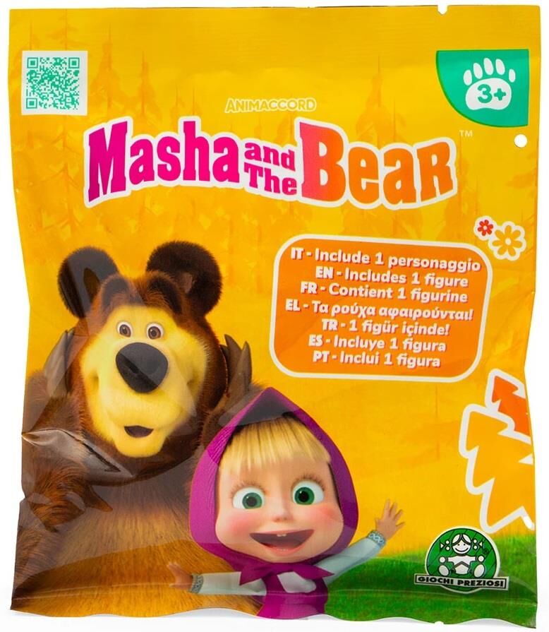 MHA20000 - MASHA KOCA AYI TEKLI FIGUR  (Lisinya)