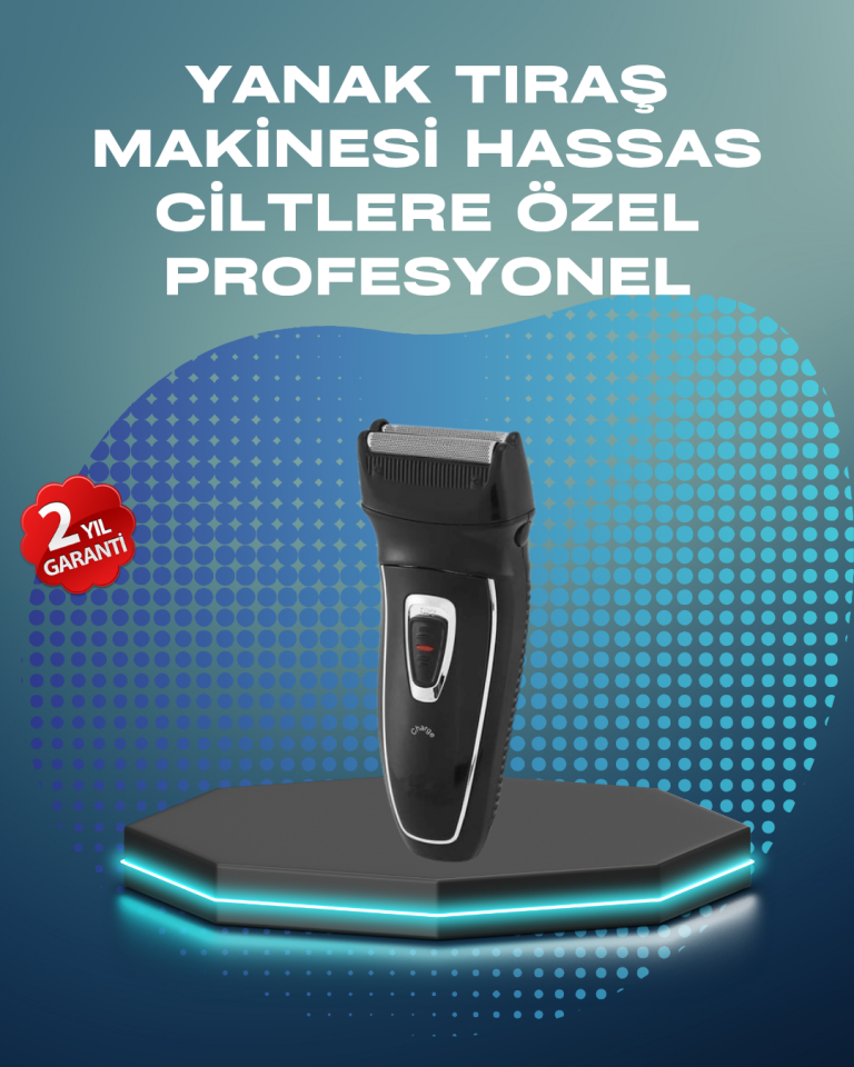 Kablosuz Kuru Tıraş Makinesi Folyo Başlıklı - Lisinya