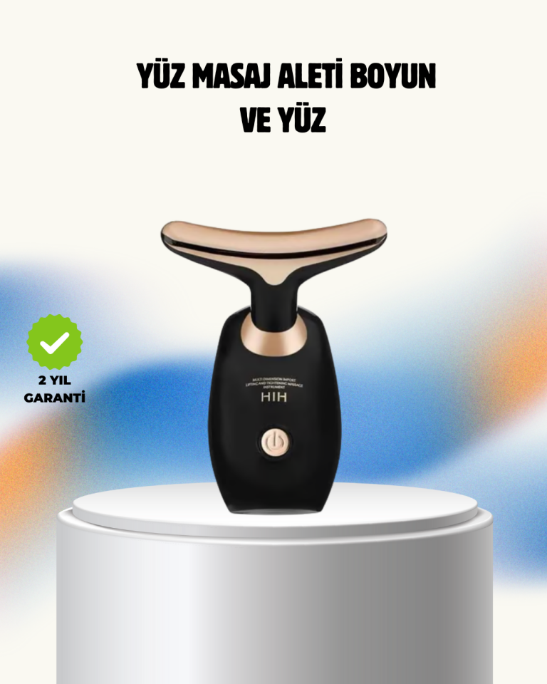 Yüz Ve Boyun Kırşıklık Giderici Ems Güzellik Cihazı Yüz Masaj Aleti - Lisinya