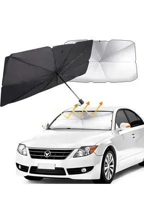 Mercedes CLA, Audi A5, BMW 4 Serisi, VW Arteon, Toyota Camry Uyumlu Oto Şemsiye - Lisinya