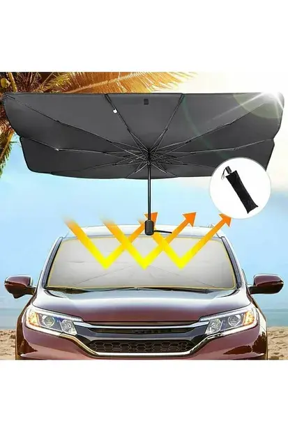 Citroen C3 Aircross, Peugeot 3008, Skoda Kamiq, Seat Ateca, Hyundai Kona Uyumlu Oto Şemsiye - Lisinya