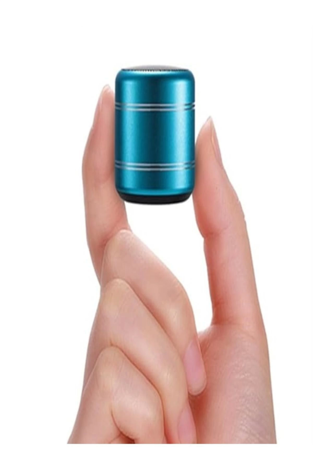 YamanHobi Mini Alüminyum TWS Bluetooth Hoparlör 4W 400 mAh Siyah