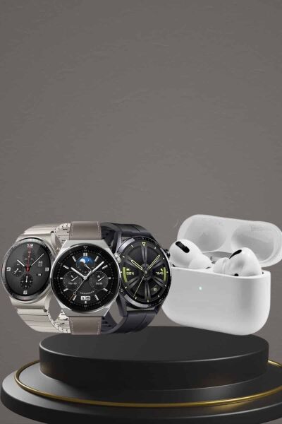 Aynalı Bluetooth Kulaklık Yeni Nesil Akıllı Saat Titreşimli Nabız Ölçer Spor Modları - Lisinya
