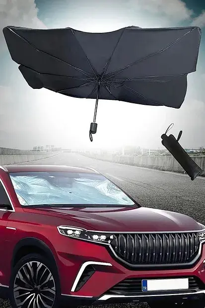 Hyundai i30, Ford Fiesta, Seat Ibiza, Renault Clio, Dacia Duster Uyumlu Oto Şemsiye - Lisinya