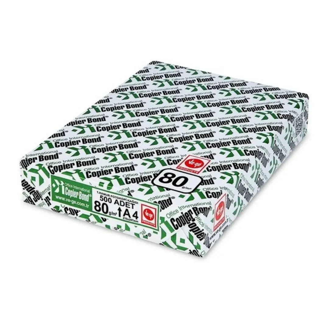 Copier Bond A4 80 Gr Fotokopi Kağıdı 500''lü 1 Paket