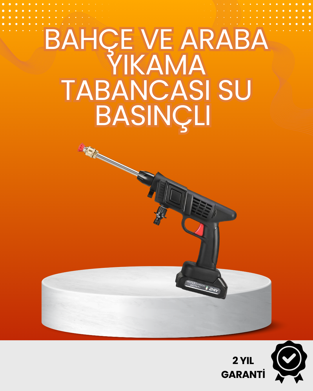 2025 Model 48V Şarjlı Basınçlı Yıkama Tabancası Orijinal Seri - Lisinya